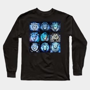 BLUE LION PARTY Long Sleeve T-Shirt